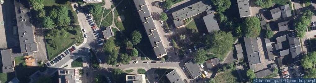 Zdjęcie satelitarne Budowniczych ul.