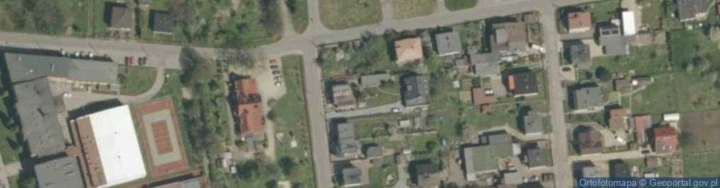Zdjęcie satelitarne Burzyńskiego ul.