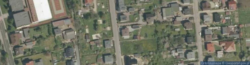Zdjęcie satelitarne Burzyńskiego ul.