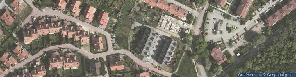 Zdjęcie satelitarne Burgundzka ul.
