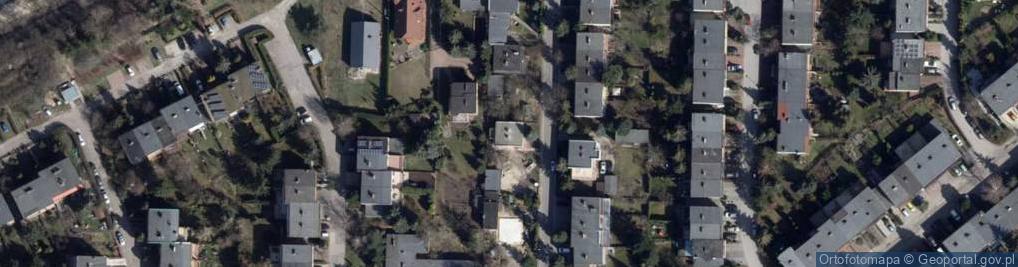 Zdjęcie satelitarne Burzliwa ul.