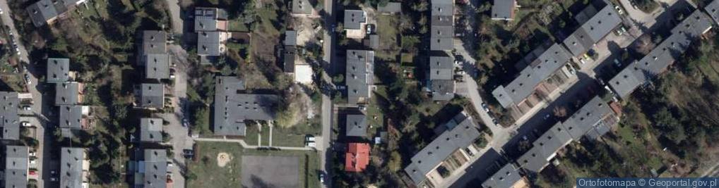 Zdjęcie satelitarne Burzliwa ul.