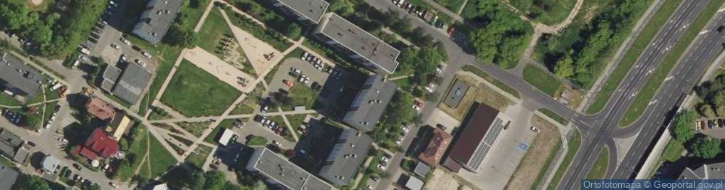 Zdjęcie satelitarne Budowniczych Lgom ul.
