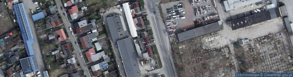 Zdjęcie satelitarne Budowlanych ul.