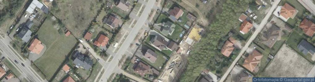 Zdjęcie satelitarne Bursztynowa ul.