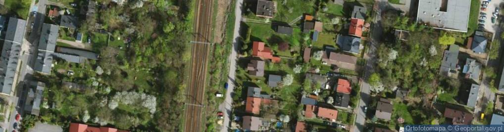 Zdjęcie satelitarne Budki ul.