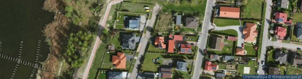 Zdjęcie satelitarne Bursztynowa ul.