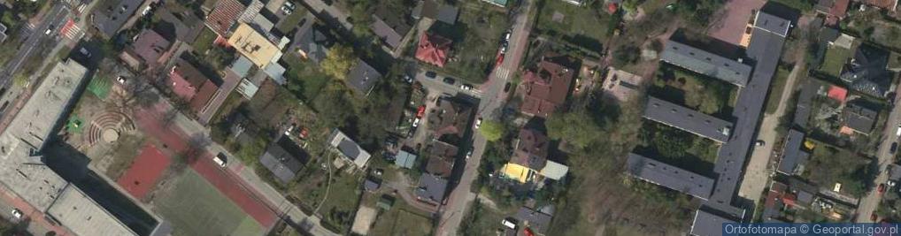 Zdjęcie satelitarne Bursowa ul.