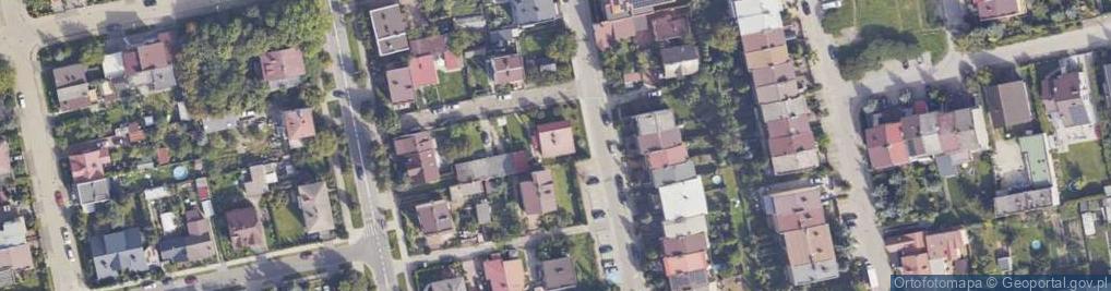 Zdjęcie satelitarne Bursztynowa ul.