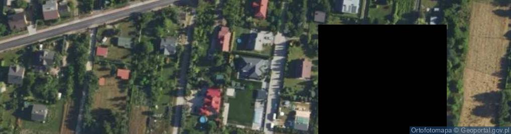 Zdjęcie satelitarne Bursztynowa ul.