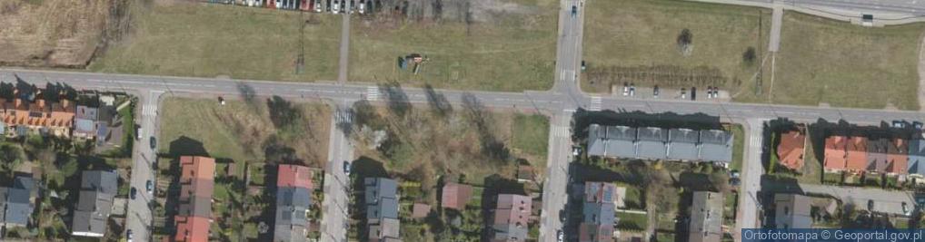 Zdjęcie satelitarne Bursztynowa ul.