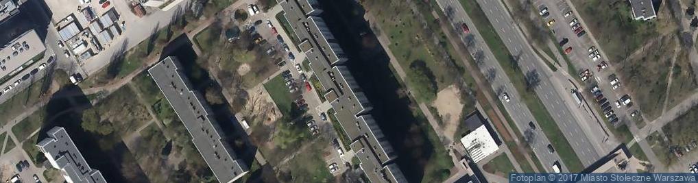 Zdjęcie satelitarne Burgaska ul.