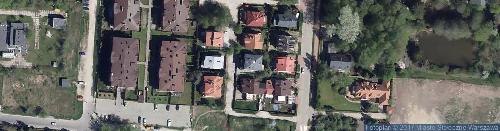 Zdjęcie satelitarne Bursztynowa ul.
