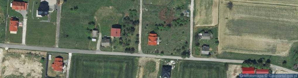 Zdjęcie satelitarne Bukowe Wzgórze ul.