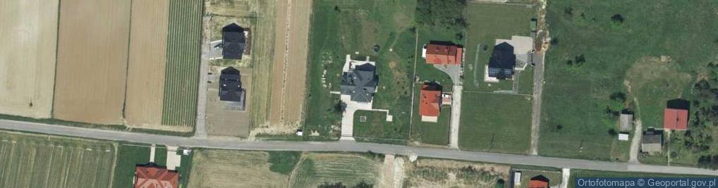Zdjęcie satelitarne Bukowe Wzgórze ul.