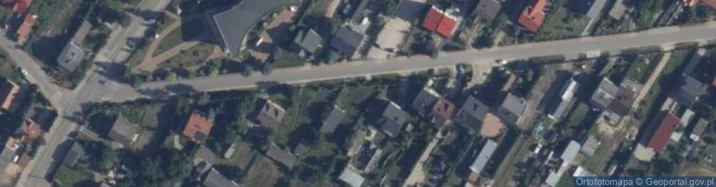 Zdjęcie satelitarne Bursztynowa ul.