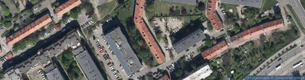 Zdjęcie satelitarne Budziszyńska ul.