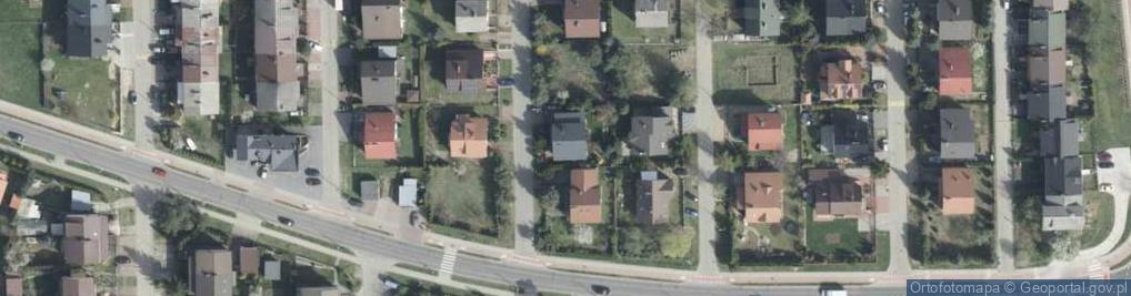 Zdjęcie satelitarne Bursztynowa ul.