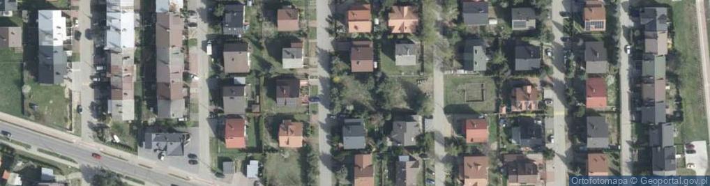 Zdjęcie satelitarne Bursztynowa ul.