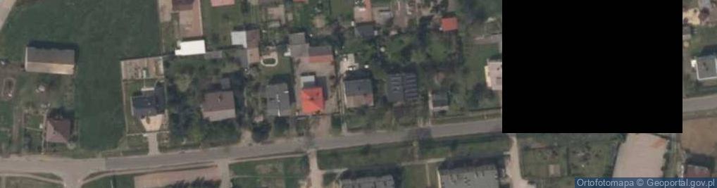 Zdjęcie satelitarne Burzenińska ul.