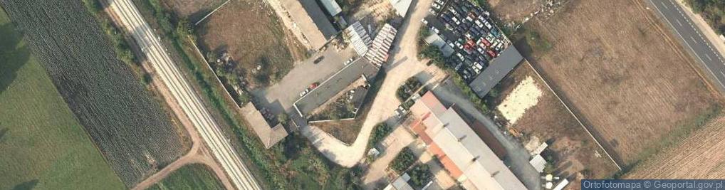 Zdjęcie satelitarne Bydgoska ul.
