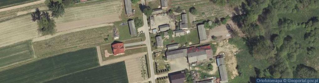 Zdjęcie satelitarne Bychawka Pierwsza ul.