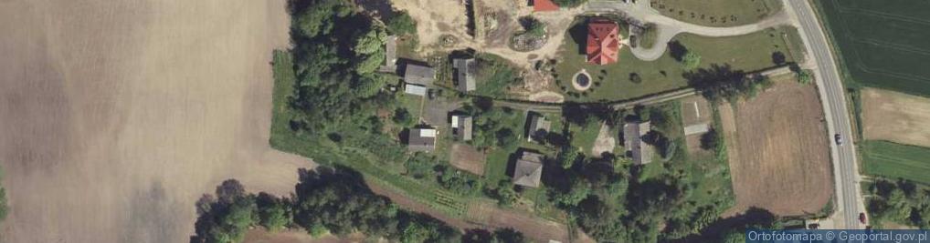 Zdjęcie satelitarne Bychawka Trzecia ul.