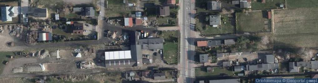 Zdjęcie satelitarne Bychlew ul.