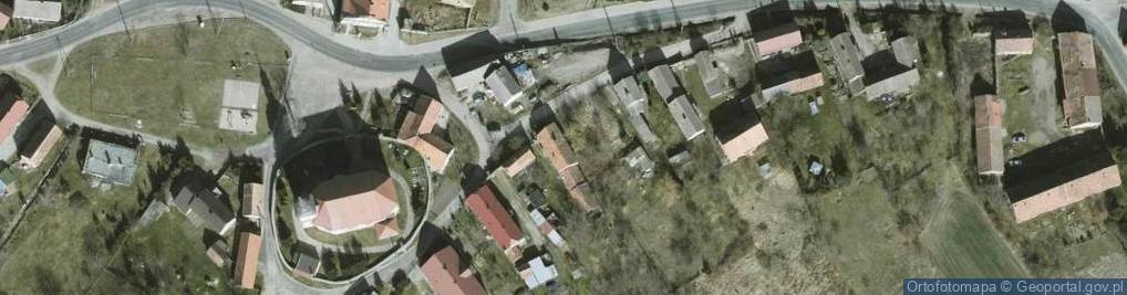Zdjęcie satelitarne Byczeń ul.