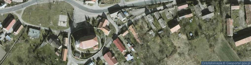 Zdjęcie satelitarne Byczeń ul.