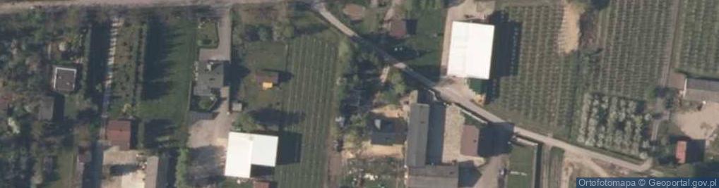 Zdjęcie satelitarne Byki ul.