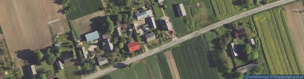 Zdjęcie satelitarne Bystrzejowice Trzecie ul.