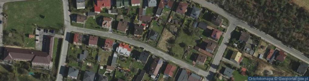Zdjęcie satelitarne Bystra ul.