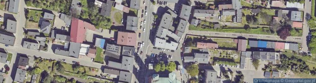 Zdjęcie satelitarne Bytomska ul.
