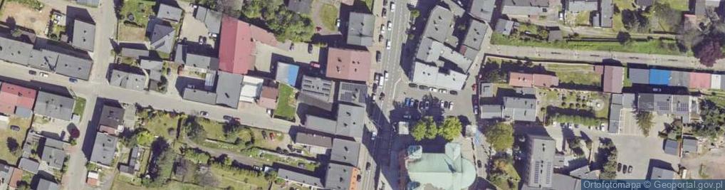 Zdjęcie satelitarne Bytomska ul.