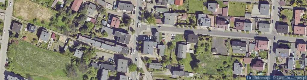 Zdjęcie satelitarne Bytomska ul.