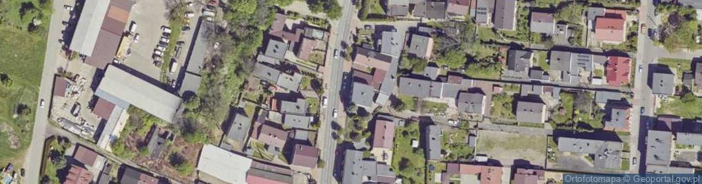 Zdjęcie satelitarne Bytomska ul.