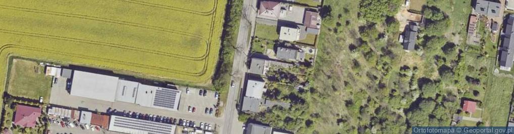 Zdjęcie satelitarne Bytomska ul.