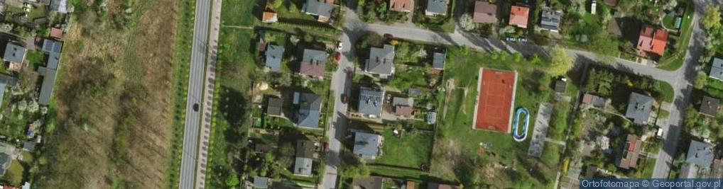 Zdjęcie satelitarne Bystra ul.