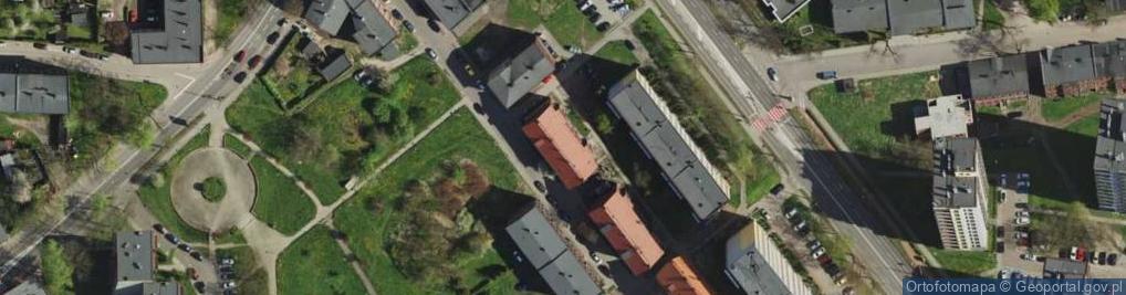 Zdjęcie satelitarne Bytomskiego Karola ul.