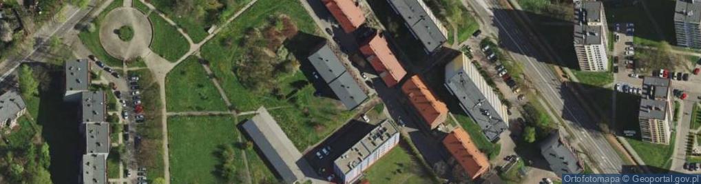 Zdjęcie satelitarne Bytomskiego Karola ul.