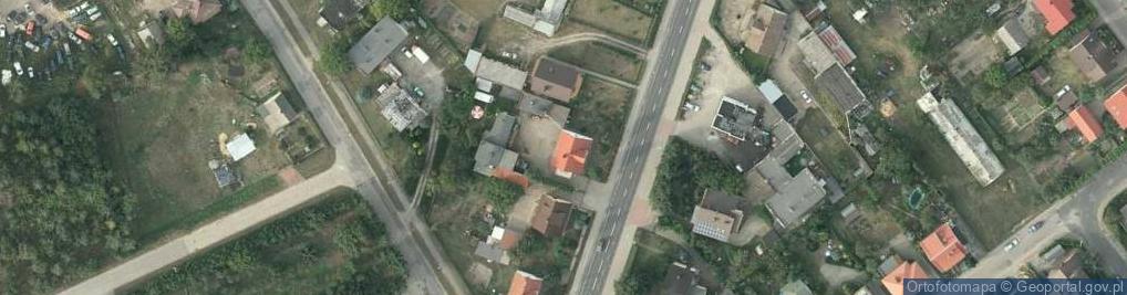 Zdjęcie satelitarne Bydgoska ul.