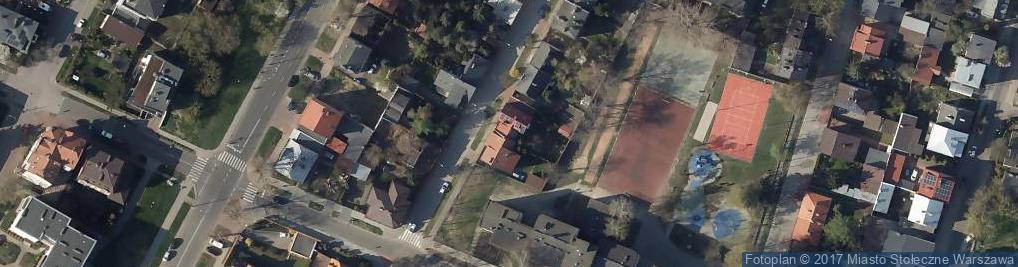 Zdjęcie satelitarne Byczyńska ul.