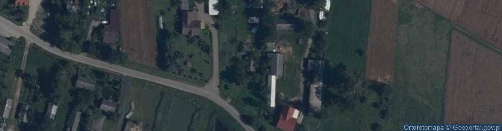 Zdjęcie satelitarne Bzów ul.