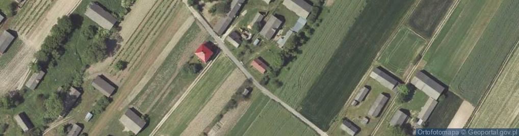 Zdjęcie satelitarne Bzowiec ul.
