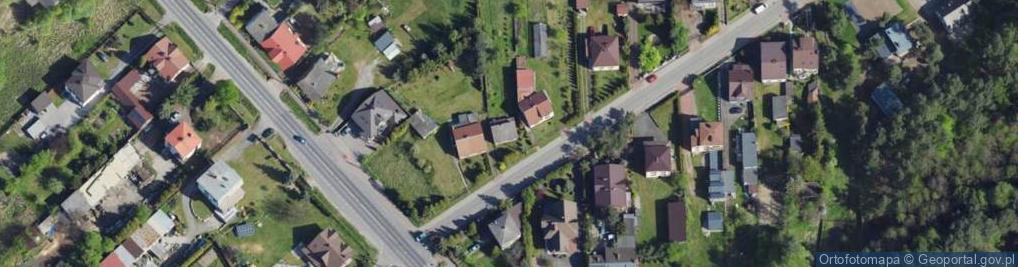 Zdjęcie satelitarne Bzowska ul.