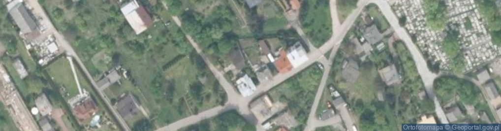Zdjęcie satelitarne Bzowska ul.