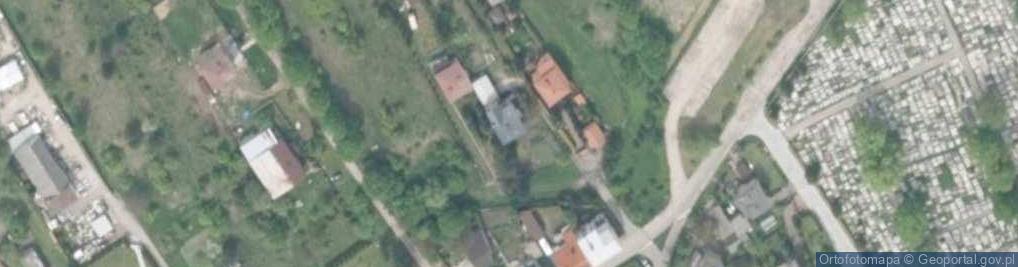 Zdjęcie satelitarne Bzowska ul.