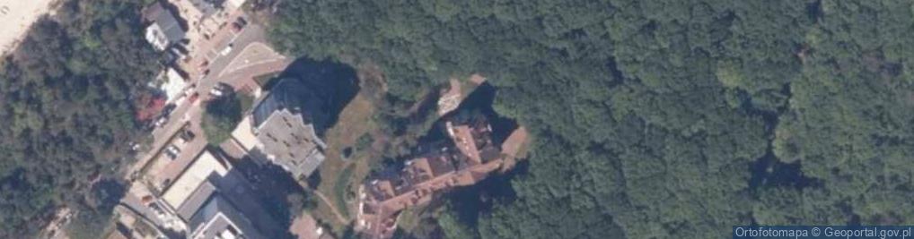 Zdjęcie satelitarne Campingowa ul.