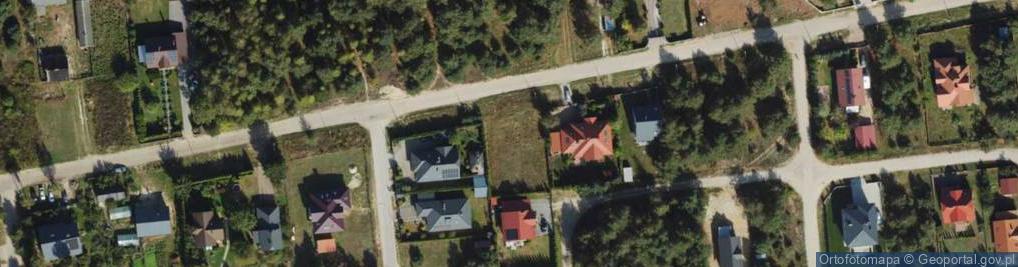 Zdjęcie satelitarne Ceglana ul.